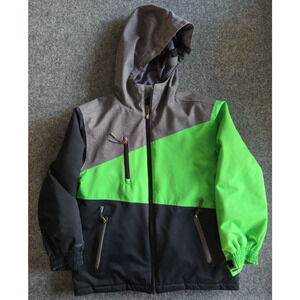 Firefly AquaBase Snow Skiing Snowboarding Winter Hooded Jacket Youth Medium